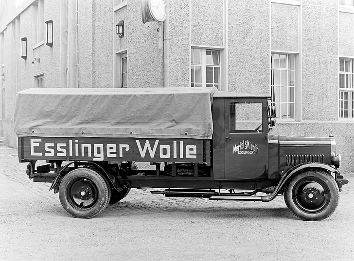 1926, benz, mercedes, pritschenwagen, retro, semi, tractor, transport, truck, vintage, HD wallpaper