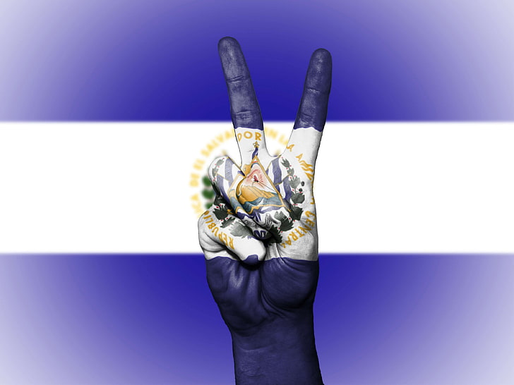 background, banner, colors, country, el salvador, ensign, flag, images, stock photo, graphic, hand, icon, illustration, nation, national, peace, royalty, state, symbol, tourism, travel, HD wallpaper
