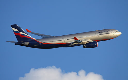 самолет, самолет, аэробус, пассажирский самолет, HD обои HD wallpaper