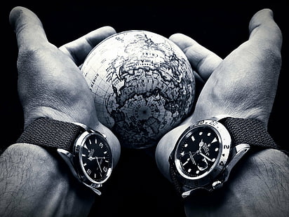 Uhr, Rolex, Zeit, Uhr, HD-Hintergrundbild HD wallpaper