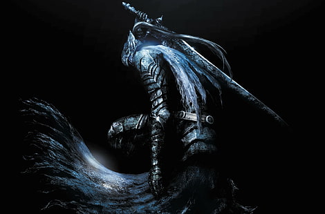 fantasy art, Artorias the Abysswalker, Dark Souls, Sfondo HD HD wallpaper