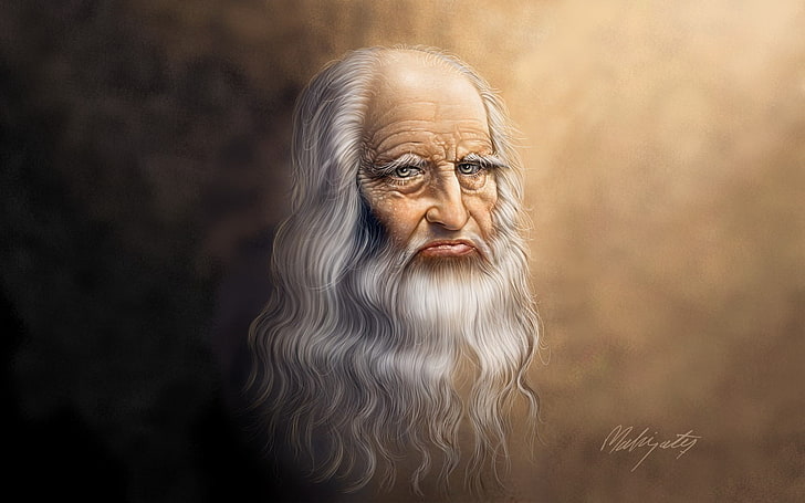 Leonardo da Vinci, HD papel de parede