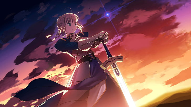 Fate Stay Night Saber, night, fate, stay, saber, HD wallpaper