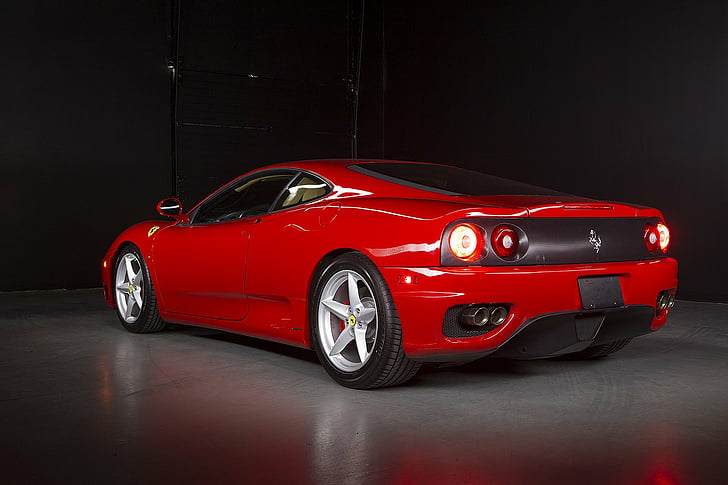Ferrari, Ferrari 360 Modena, Ferrari 360 Modena Pininfarina, Supercarro, HD papel de parede