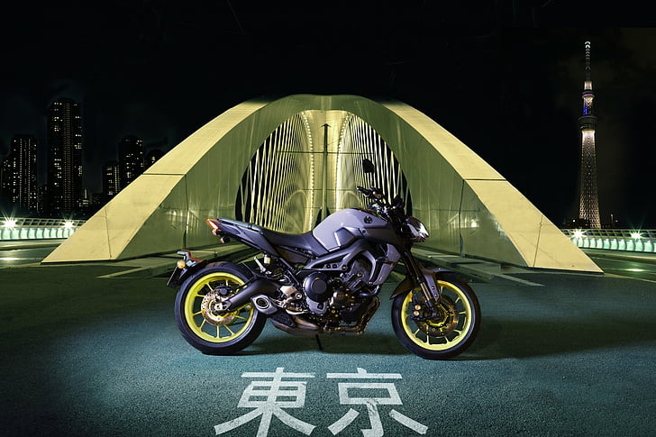 Yamaha, Yamaha MT-09, Motocicleta, Veículo, HD papel de parede
