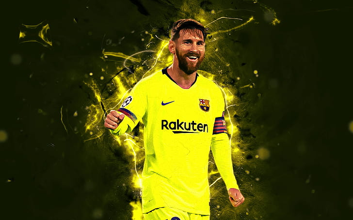 Fútbol, ​​Lionel Messi, argentino, FC Barcelona, Fondo de pantalla HD