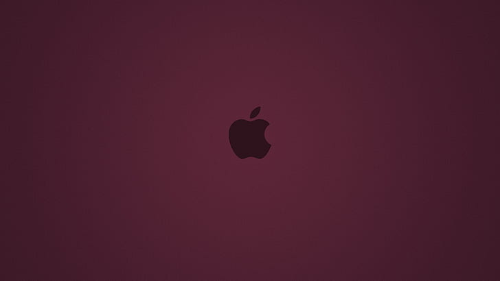 Apple Mac Brand Background Logo Dark Hd Wallpaper Wallpaperbetter
