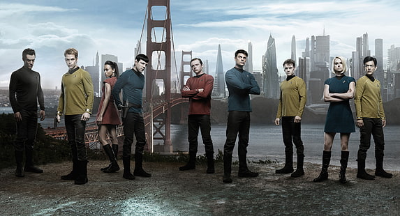 Wallpaper Star Trek, fiksi, Star Trek Nemesis, Star Trek Into Darkness, Wallpaper HD HD wallpaper