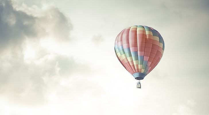 Colorful Hot Air Balloon In The Sky, Travel, Other, View, Nature, Colorful, Balloon, Flying, Journey, Photoshop, Trip, dom, Aerial, Outdoors, Adventure, Discovery, canon, Explore, excursion, sigma, hotairballoon, HD wallpaper