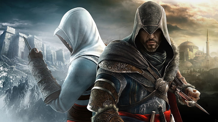 Assassin's Creed digitales Wallpaper, Assassin's Creed: Enthüllungen, Videospiele, Attentäter, HD-Hintergrundbild