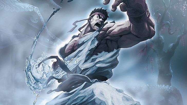 Ryu from Street Fighter, Ryu (Street Fighter), HD wallpaper