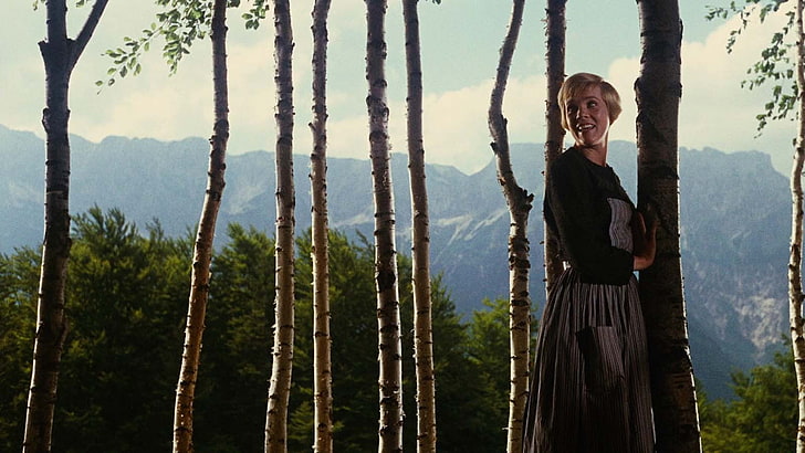film, Julie Andrews, Sound of Music, Wallpaper HD