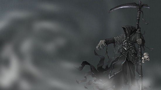 Carta da parati Grim Reaper, Dark, Grim Reaper, Sfondo HD HD wallpaper