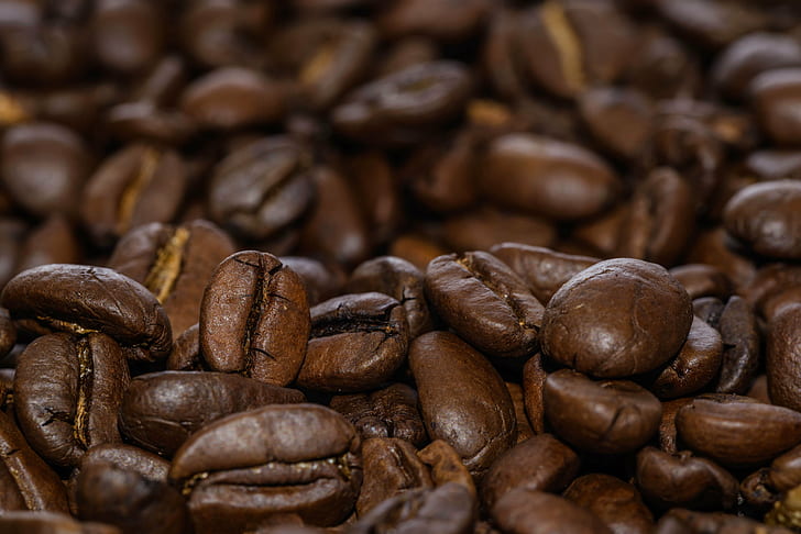 много зърна кафе, зърна кафе, семена, звяр, партида, ява зърна, напитка, кафе, ростад, макро, понеделник, боб, кафяв, кофеин, кафе, печено, еспресо, кафе - напитка, фонове, едър план, аромат, кафе Реколта, черен Цвят, тъмен, HD тапет