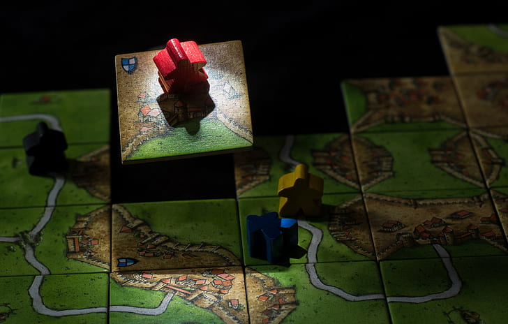 permainan papan, Carcassonne, Wallpaper HD