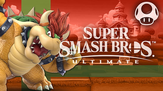 لعبة فيديو ، Super Smash Bros. Ultimate ، Bowser ، Super Mario، خلفية HD HD wallpaper