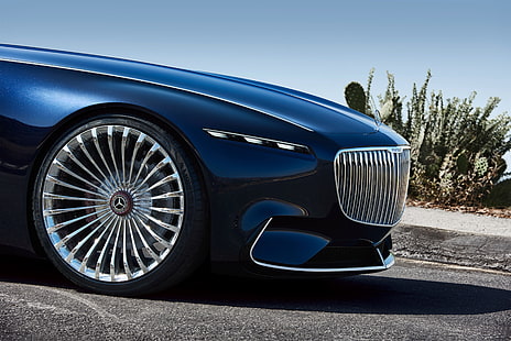 2018, Vision Mercedes-Maybach 6 Cabriolet, 4K, Tapety HD HD wallpaper