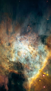 galáxia, espaço, vertical, exibição de retrato, planeta, HD papel de parede HD wallpaper