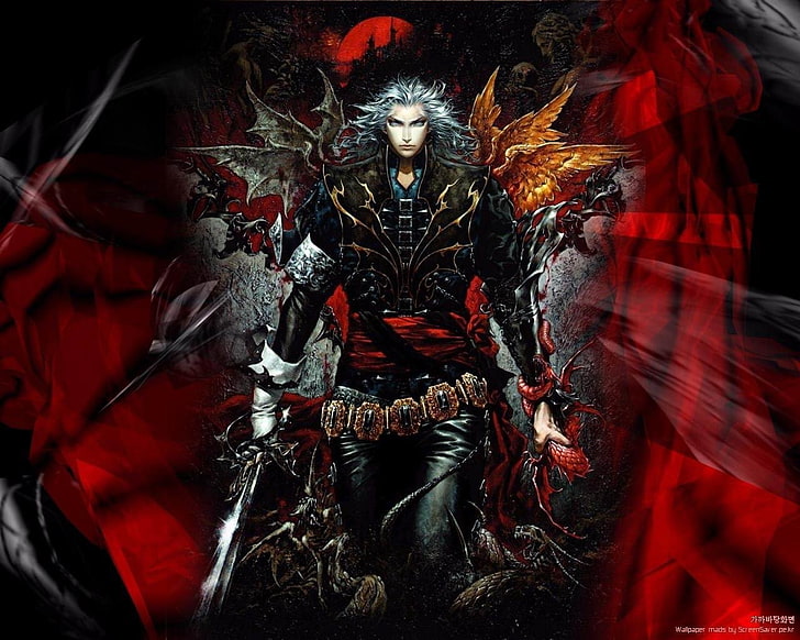 Krieger mit Schwertillustration, Castlevania, Beyond World, HD-Hintergrundbild