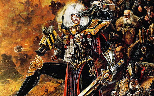 Warhammer, Adepta Sororitas, Sisters of battle, HD wallpaper HD wallpaper