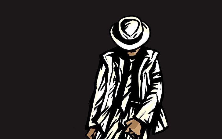 Das Beste von Michael Jackson, Person im weißen Anzug Cartoon ClipArt, Musik, Sänger, Felsen, Amerikaner, Tanz, Michael Jackson, HD-Hintergrundbild