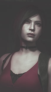 Resident Evil 2, Resident Evil 2 Remake, renderowanie, gry wideo, ada wong, Tapety HD HD wallpaper