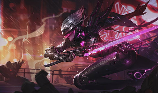 Project Fiora wallpaper, Video Game, League Of Legends, Fiora (League Of Legends), HD wallpaper HD wallpaper