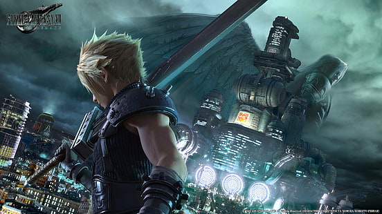 Final Fantasy, Final Fantasy VII, Cloud Strife, Jeu vidéo, Fond d'écran HD HD wallpaper