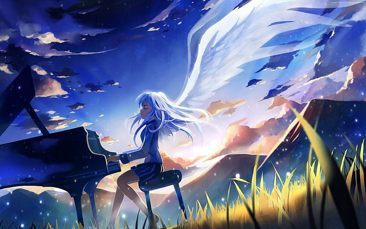 Anime, Kanade Tachibana, Angel Beats, HD-Hintergrundbild