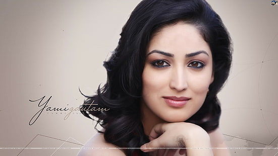Schauspielerin, Bollywood, Gesichter, Gautam, Frauen, Yami, HD-Hintergrundbild HD wallpaper
