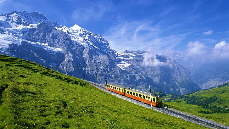 bernois, montagnes, oberland, suisse, Fond d'écran HD