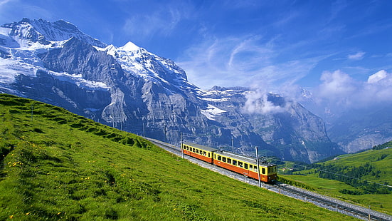 berneńczyk, góry, oberland, szwajcaria, Tapety HD HD wallpaper