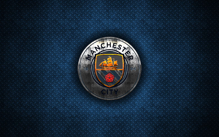 Fútbol, ​​Manchester City F.C., logotipo, Fondo de pantalla HD