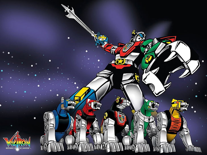 Anime, Voltron: Defender Of the Universe, Voltron, HD tapet