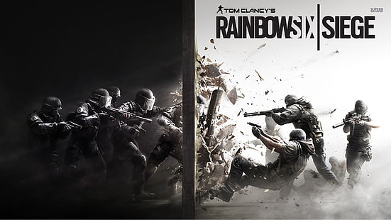 Tom Clancy's Rainbowsix Siege digital wallpaper, Ubisoft, Rainbow Six: Siege, HD wallpaper HD wallpaper