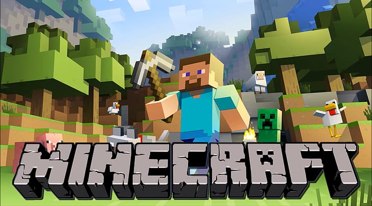 Steve, Minecraft, HD-Hintergrundbild