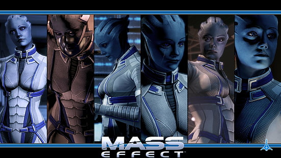 Mass Effect, Лиара Т'Сони, HD обои HD wallpaper