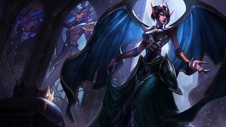 Morgana (League of Legends), gry wideo, League of Legends, Tapety HD