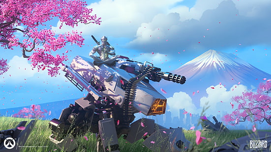 Blizzard Entertainment, Genji (Overwatch), Genji Shimada, Overwatch, HD-Hintergrundbild HD wallpaper
