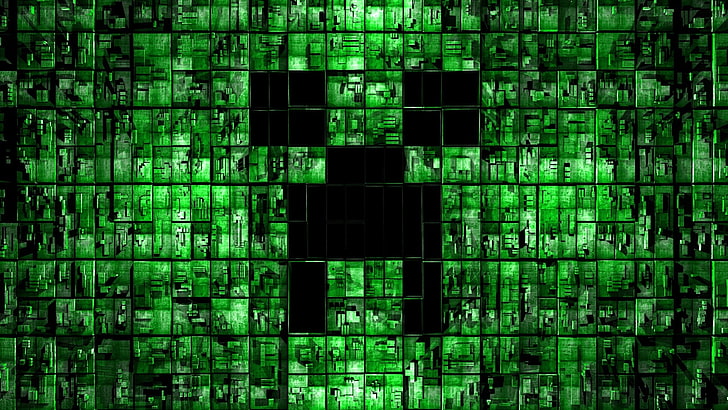 Minecraft 背景 グリーン Hdデスクトップの壁紙 Wallpaperbetter