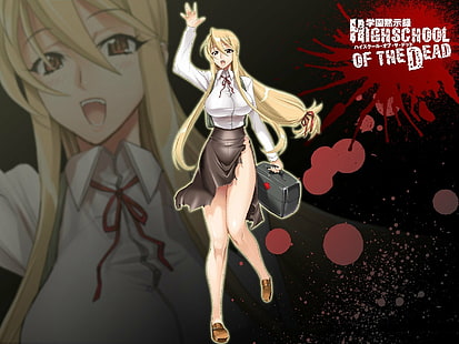 Anime, Totenschule, Shizuka Marikawa, HD-Hintergrundbild HD wallpaper