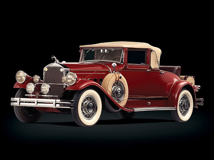 1930, panah, convertible, coupe, model a, pierce, retro, Wallpaper HD