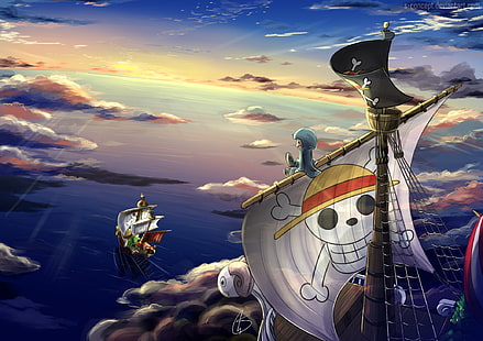 One Piece, Going Merry (One Piece), Солнечный (One Piece), Тысяча солнечных, HD обои HD wallpaper