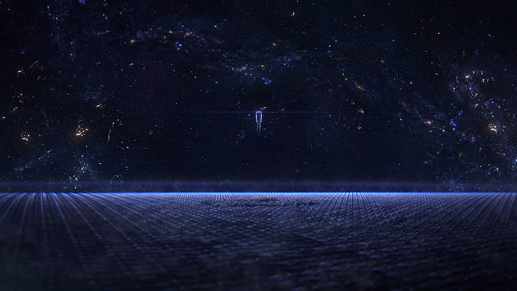 черная Sony PS3 супер тонкая консоль, Mass Effect: Андромеда, HD обои