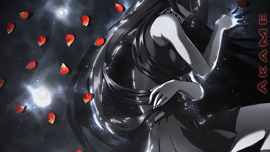 ภาพประกอบอนิเมะสาว Akame ga Kill!, Akame, วอลล์เปเปอร์ HD HD wallpaper