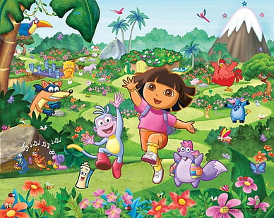 Dora, esploratrice, Sfondo HD HD wallpaper