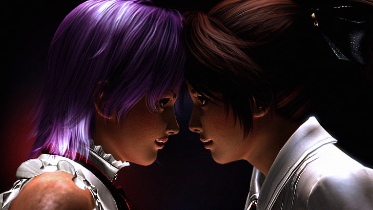 Dead or Alive, doa, Kasumi, Ayane, Video Game Art, HD wallpaper