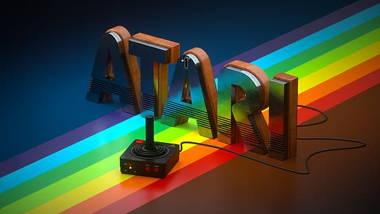 Cinéma 4D, Atari, Fond d'écran HD HD wallpaper
