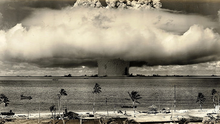 Bikini-Atoll, nuklear, HD-Hintergrundbild