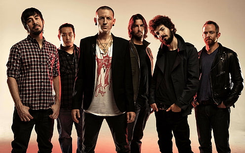 Linkin Park, Linkin Park, Alternativa, Chester Bennington, Mike Shinoda, Joe Hahn, Brad Delson, Rob Bourdon, David Farrell, Sfondo HD HD wallpaper